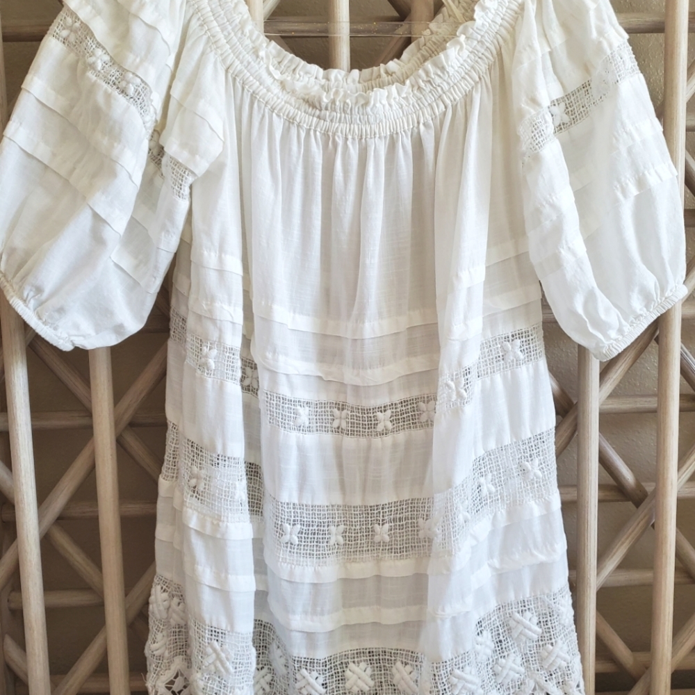 Free People off the shoulders top - Picture 2 of 7